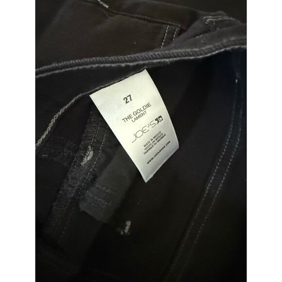 $248 Joe’s Jeans The Goldie High Rise Palazzo in Lament Black - 27 - Picture 8 of 11